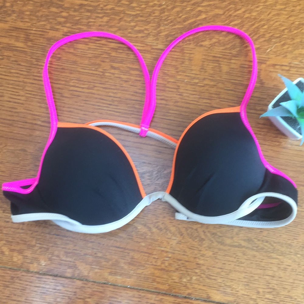 Color Block Swim Top